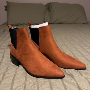 A New Day Gwen Suede Boots Size 11